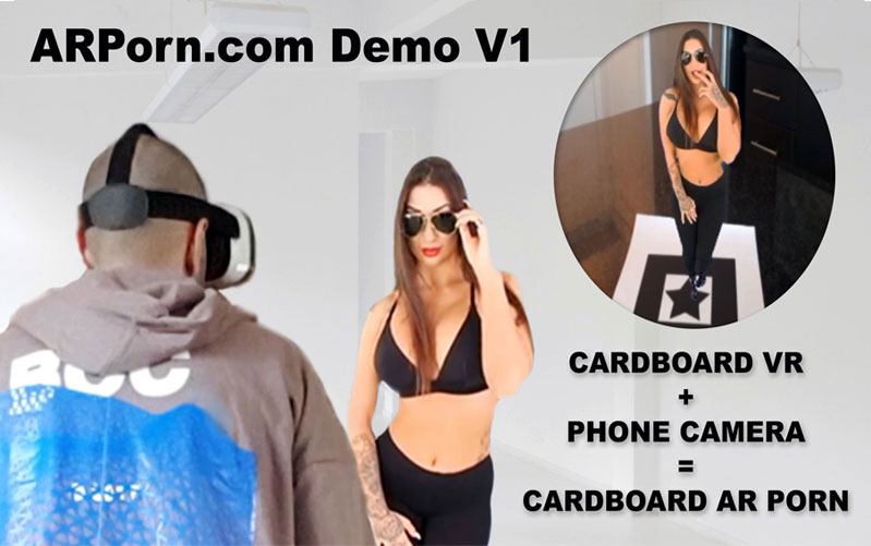 Watch AR Porn Using Your Smartphone Camera and Google Cardboard