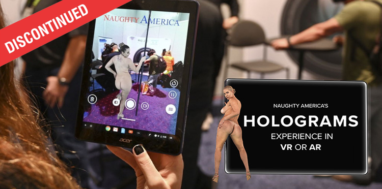 Naughty America releases new version of their AR/VR Hologram App